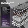 YUNZII B75 PRO Wireless Mechanical Keyboard,75% Layout with Knob,Hot Swap
