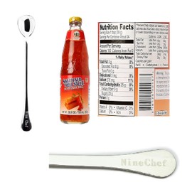 Pantainorasingh Pantai norasingh Thai Sweetened Chili Sauce for Spring Rolls (Large Bottle 32.5oz 730ml, Pack 1)