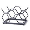 Drincarier Countertop Wine Rack - 5 Bottle Freestanding Modern Gold