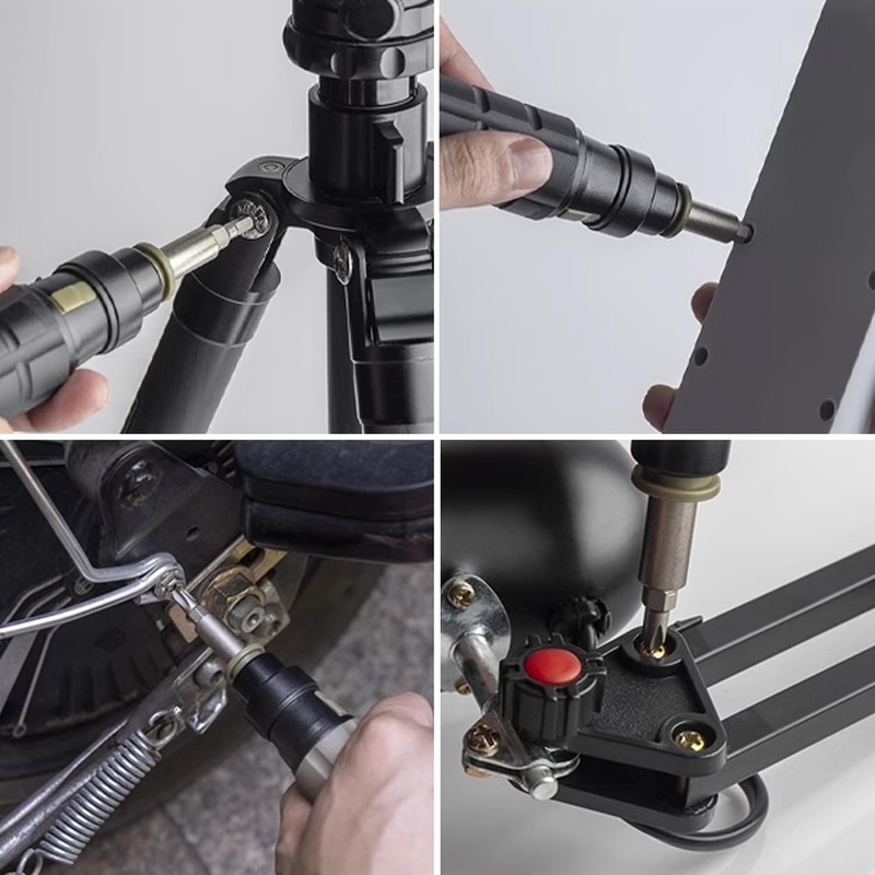 10-in-1 Multibit Ratchet Screwdriver, Robust and Easy to Use, Ratchet