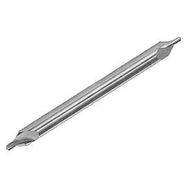HHIP 5000-0043#6 High Speed Steel Center Drill and Countersink, 7/32" Drill Diameter, 1/2" Body Diameter, 6" OAL