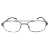 Incredible Bargains The Lincoln Rectangular Reading Glasses, Rectangle Metal Frame