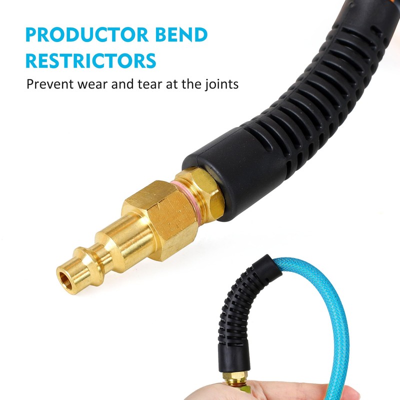 FYPower Air Compressor Hose 1/4 Inch x 100 Feet Reinforced