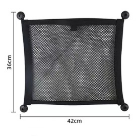 JJiaoLinin Storage Nets for Campervans,Cargo Net for Van Campervan Storage Net with 4 Screws & 4 Hooks Elastic Nylon Storage Net Car Mesh Cargo Net for Caravan Motorhome Trunk Vans