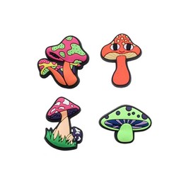 BOWNDY Mushroom Charms for Croc Clog Shoe Decoration,Colorful Mushroom Charm,Bulk Charms,Charms Cute,Charms Pack,Random Charms