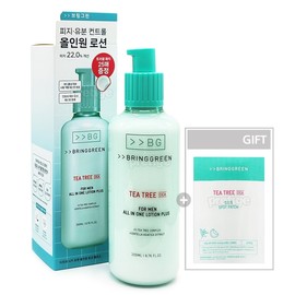 Bring Green Tea Tree Cica for Men All-in-One Lotion Plus 200ml / 브링그린 티트리시카 포맨 올인원 로션 플러스 200ml