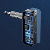 Car BT 5.0 Receiver 3.5mm Stable 100Mbps Transmission 11yd Distance