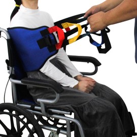 KkaFFe Transfer Sling for Nursing Patients, 61 Inches Patient Lift for Seniors, Elderly Safety Lifting Aids，Transfer Belt for Patient Care，Transfer Boards for Bedridden Patient (Orange)