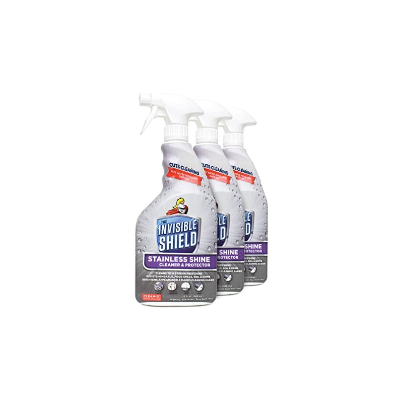 Invisible Shield Stainless Steel Cleaner & Protector with Hydrogen Peroxide