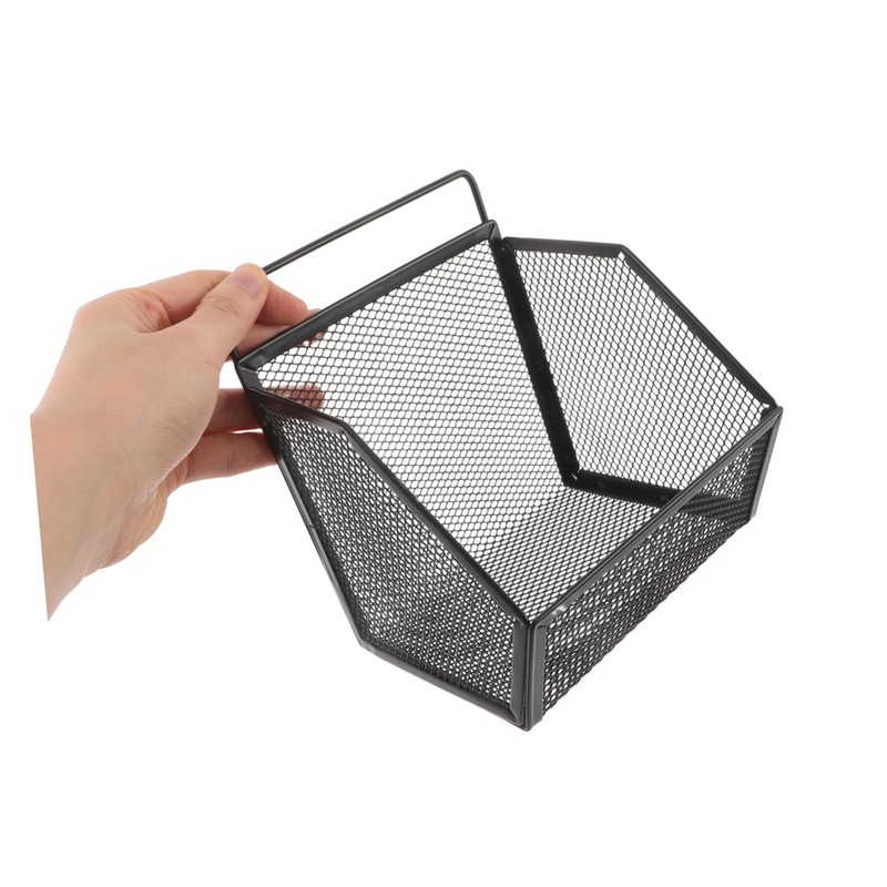 SHINEOFI Mesh Wall File Organizer Sturdy Iron Desktop Document Storage