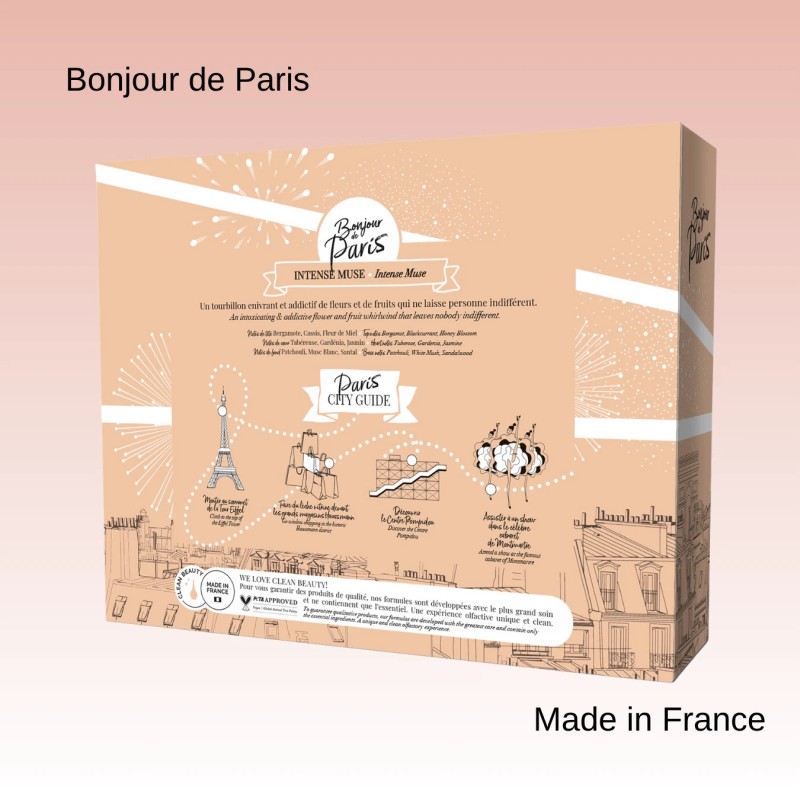 Bonjour de Paris, Gift Set, Eau De Parfum, Floral Intense