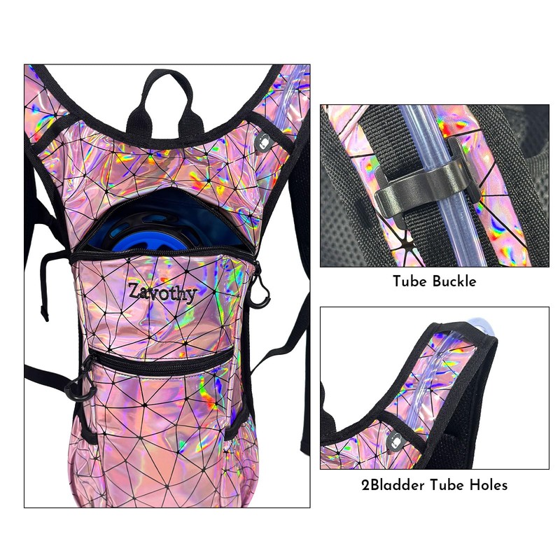 Zavothy Rave Hydration Backpack Lightweight Water Backpack for Cycling Running