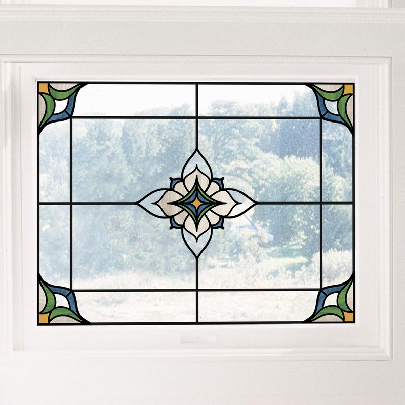 InHome NH2415 Blue Alden - Vinilo Decorativo para vidrieras, Color