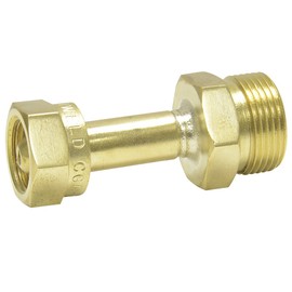 Uniweld F41 Brass Adaptor from CGA200 "MC" Tank to CGA520 "B" Regulator