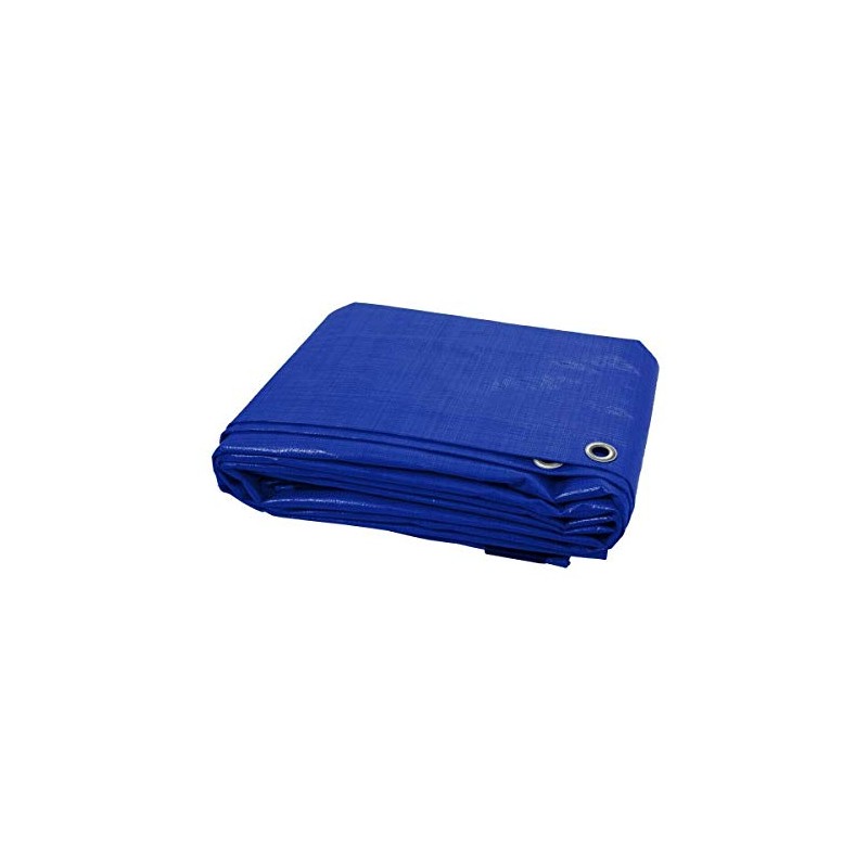 4 x 8 m Blue Heavy Duty Tarpaulin Waterproof Cover