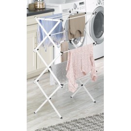 Whitmor Folding Drying Rack, White