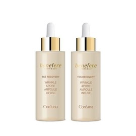 코리아나 [Wrinkle and pore elasticity care] Koreana Benefere Wrinkle and Pore Pore Ampoule 2ea (40013599) Basic / [주름 모공 탄력 케어] 코리아나 베네페레 링클 앤 포어 모공 앰플 2개 (40013599) 기본
