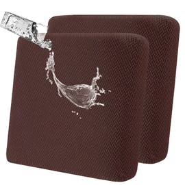 Seat Cushion Sofa Cover: 2 Seater Waterproof Couch Cushion Slipcovers Add Thick Outdoor Cushion Couch Slipcover Washable Magic Furniture Protector for Couch (Coffee)