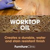 Furniture Clinic Worktop Oil 500ml - Food Safe, Quick Drying