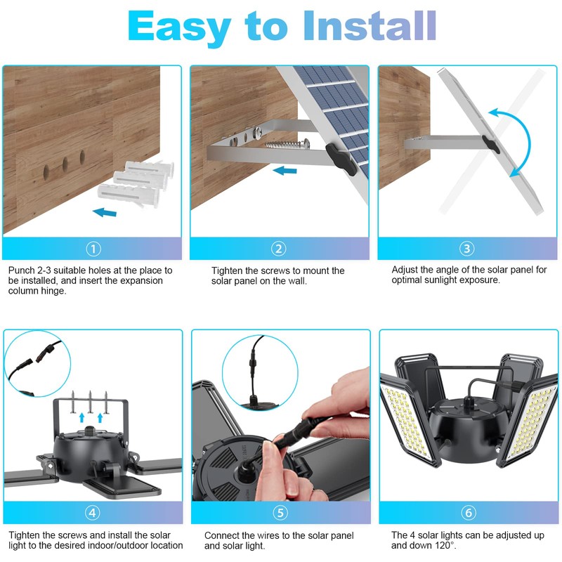 Latband Solar Shed Light Outdoor Indoor Solar Powered Motion Sensor