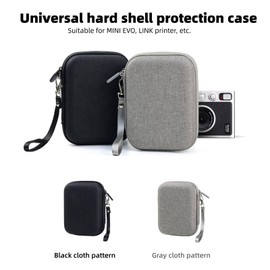 Zudoo Camera Case, Hard Shell Protective Carrying Case, Compact for Mini EVO Link LiPlay Instant Camera, Storage for Lens, Cable and Other Accessories