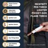 inZaynity Pen Torch Lighter - Windproof Jet Flame, Tiltable Head