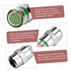 BUGUUYO Car Tire Pressure Monitor Caps Durable Valve Stem Indicators
