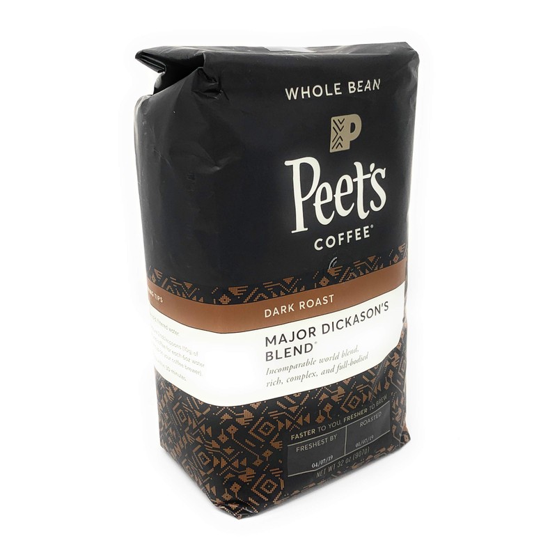 Peets Coffee, Major Dickason's Blend, Whole Bean 32oz
