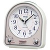 Seiko Clock QM750P Alarm Clock, Wall Clock, Analog, 31 Melodies,