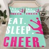 Cheer Bed Sheet Set Girls Cheerleading Sheets Set Twin Size