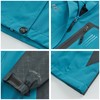Diamond Candy Women's Waterproof Rain Jacket with Hood Lightweight Outdoors