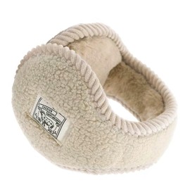 Ear Muffs Women Winter Adjustable Fluffy Earmuffs Foldable Furry Ear Warmer Ladies Plush Thermal Faux Fur Covers Soft Windproof Headband Unisex Outdoor Sports Ski Cycling Headwear (Beige)