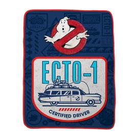 Franco Kids Bedding Soft Plush Micro Raschel Throw, 46 in x 60 in, Ghostbusters Afterlife
