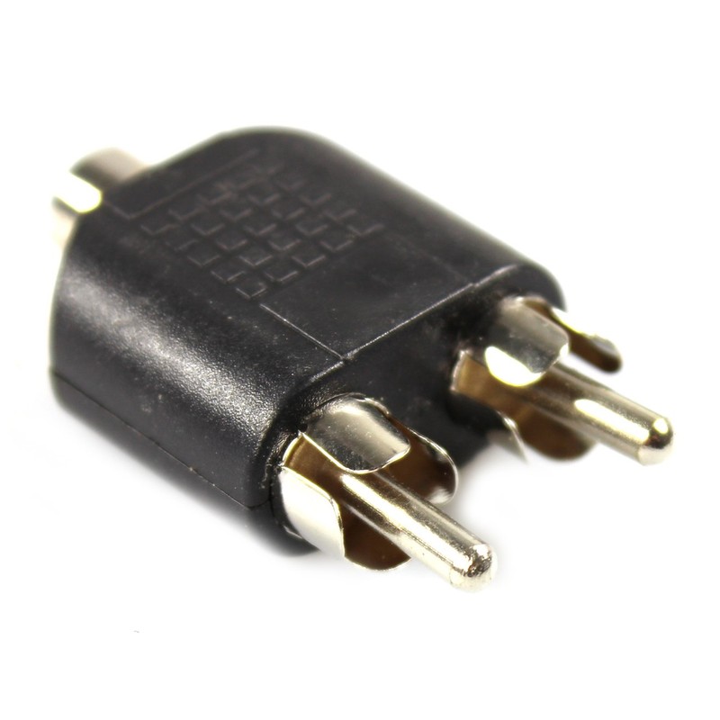com-four® Y-Adaptor Jack Socket 3.5 mm Stereo - 2 x