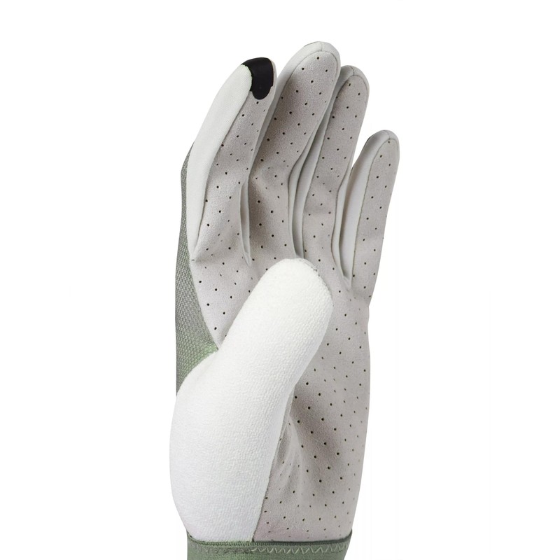 SEALSKINZ Women's Paston Perforated Palm Glove Cold Weather, Verde