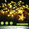 2Pcs 39.3FT 100LED Solar Powered LED Light Strings Beads Fairy