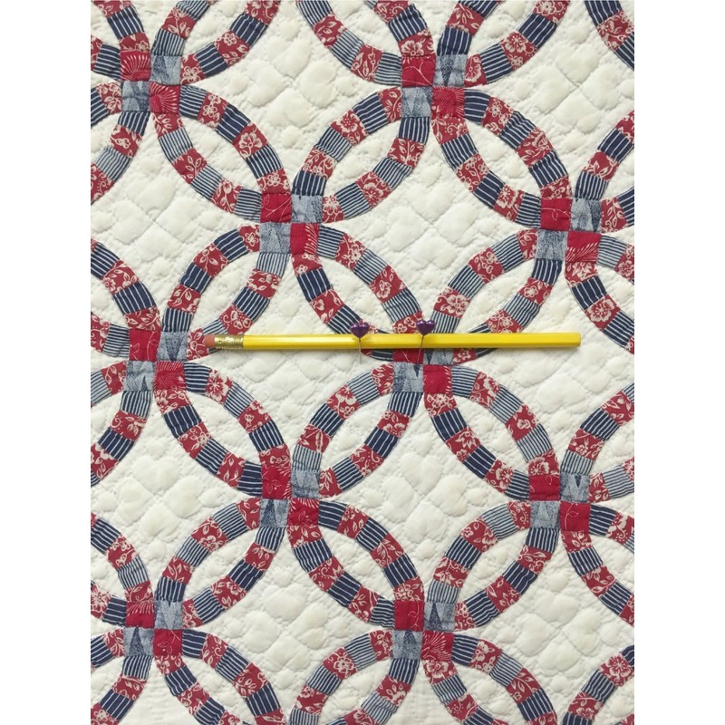 Flynn Quilt Frame Co Double Wedding Ring pattern