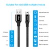 AGVEE [2 Pack 6ft] Replacement for Garmin Nuvi GPS Charger