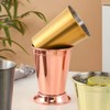 TUPMFG 380 ml Stainless Steel Mint Julep Cup, Set of