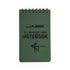 WOWOWO Tactical Notebook All-Weather Waterproof Writing Paper Notebook Military Outdoor