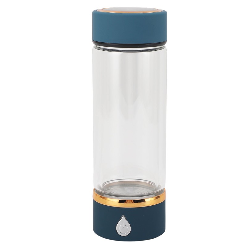 Hydrogen Water Bottle 420ml Rechargeable SPE PEM Technology Portable Hydrogen