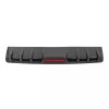 KEEPDSGN Carbon Rear Bumper Diffuser w/ LED Tail Brake Light