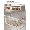 Janebert Extendable Under Shelf Storage Basket, Hanging Baskets Under Cabinet
