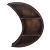 Moon Shelf Room Decor Wall Mounted Crescent Moon Shelf Wooden
