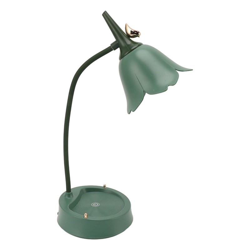 3W LED Touch Desk Lamp 3 Gear Dimmable Foldable Petal