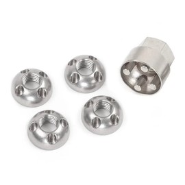 4 x Tent Box/Roof Tent Anti-Theft Security Nuts Tamperproof Locking Nut Set