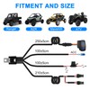 PSLER UTV ATV Fan Override Switch Kit with Relay Engine