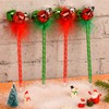 MFUOE 6 Pieces Christmas Pen Christmas Jingle Bell Ballpoint Pen