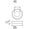 SANEI Toilet Parts Low Tank Sealing Gasket For Connecting Siphon