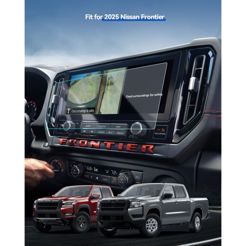 LANTU Matte Screen Protector for 2025 Nissan Frontier PRO-4X PRO-X
